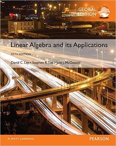 Lay, Lay, McDonald: Linear Algebra and its Applications